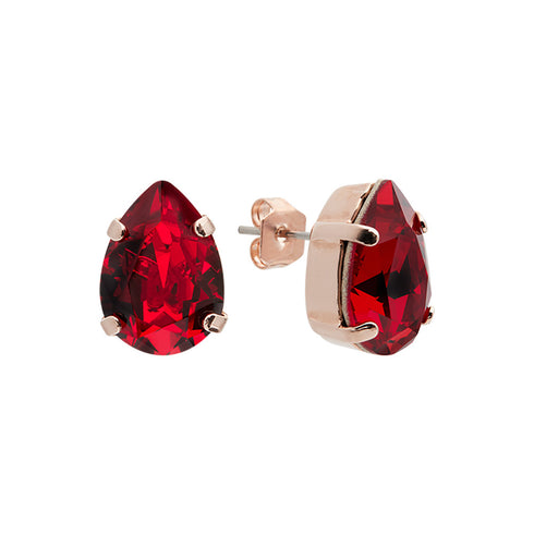 Auskarai "Venēra II (Siam)" su Swarovski™ kristalais